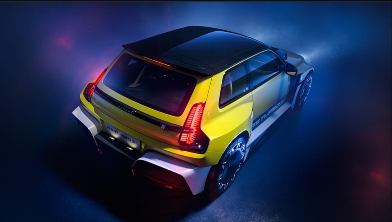 Le super bolide de Renault , la R5 Turbo 3E est disponible à la réservation - ©Renault