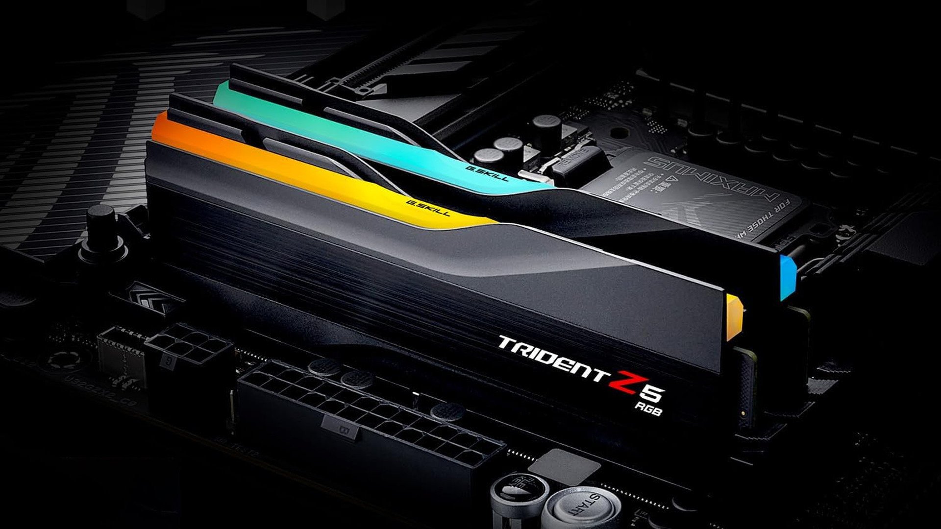 Les Trident Z5 existent en noir ou en « gris-argent » © G.Skill