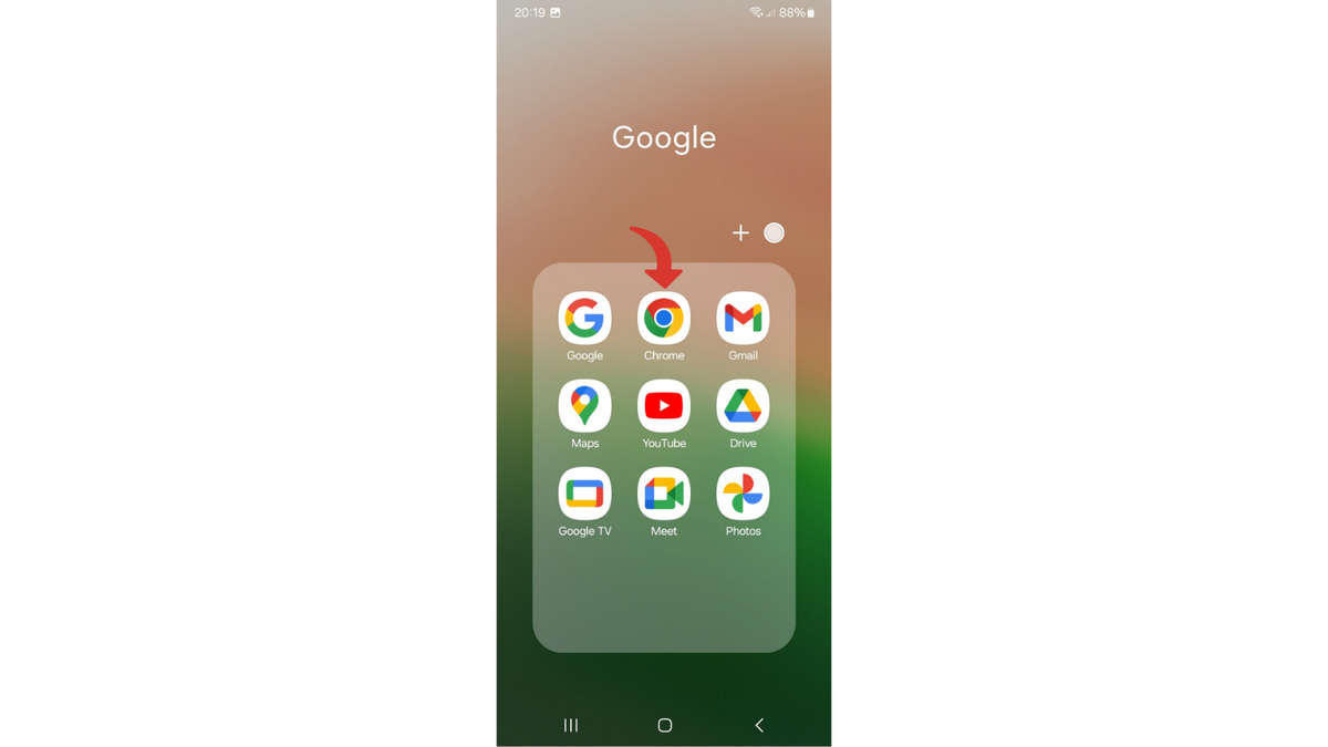 Chrome arrive pré-installé sur Android. © Clubic