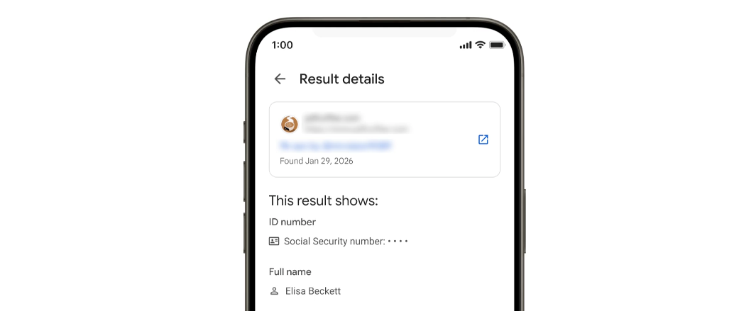 google données personnelles
