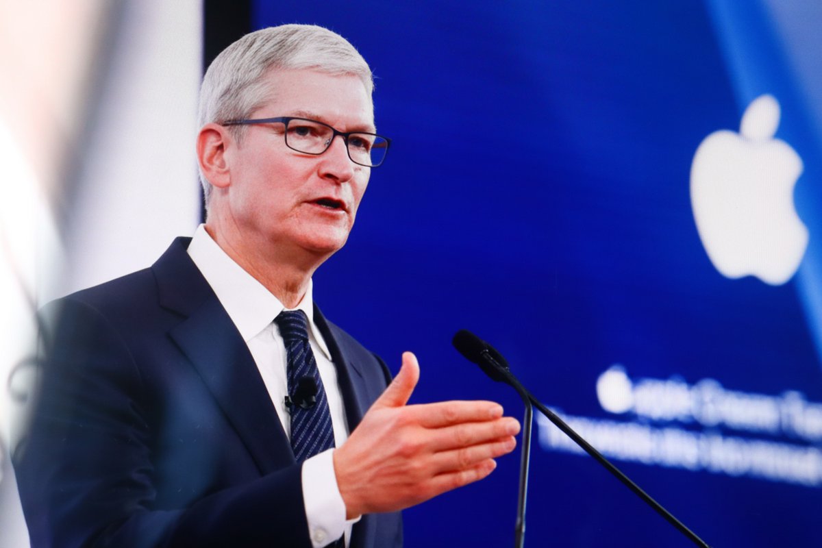 Tim Cook, P.-D.G. d'Apple © Shutterstock
