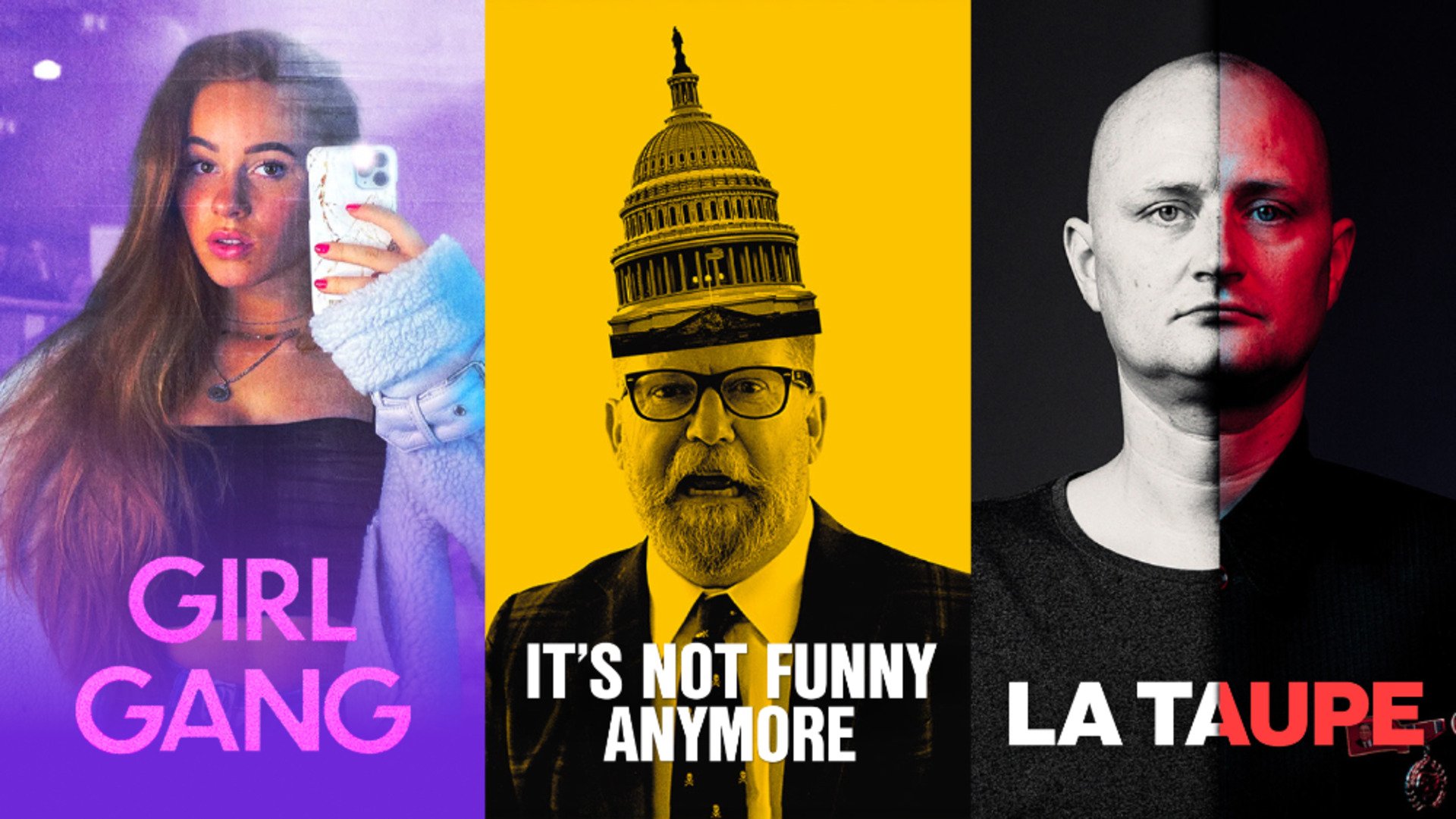 Voici un aperçu des contenus de Society+ © Free