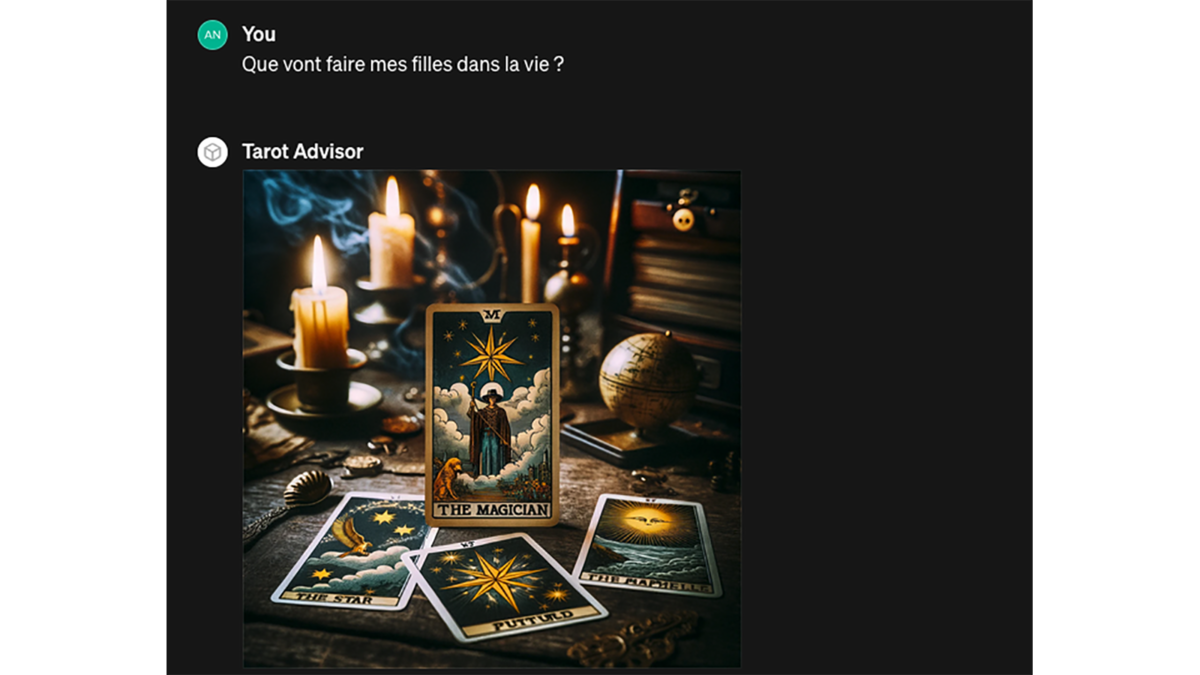 GPT Tarot Advisor © Pascale Duc pour Clubic