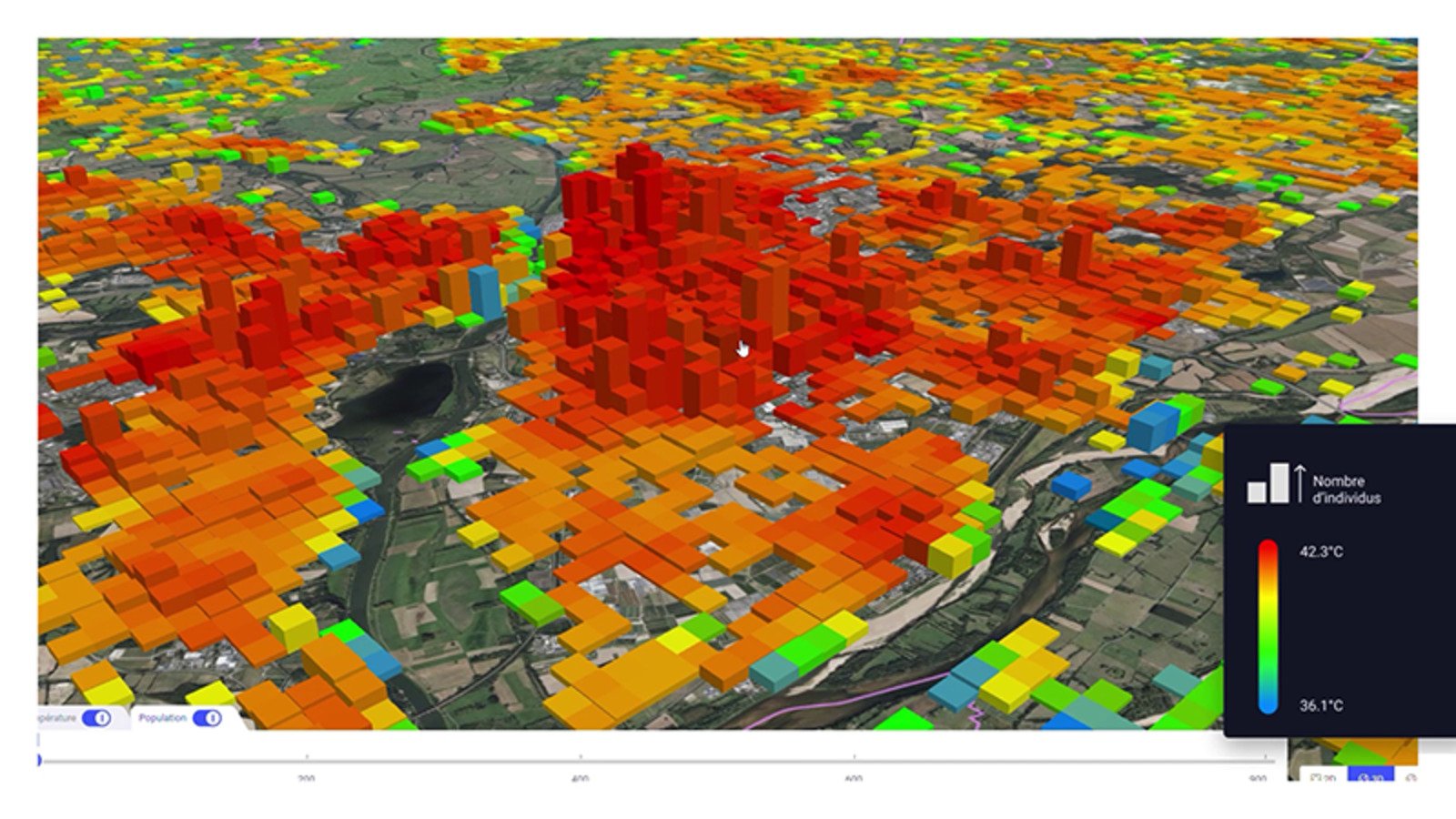 Modélisation ICU et jumeau numérique. © SIRADEL