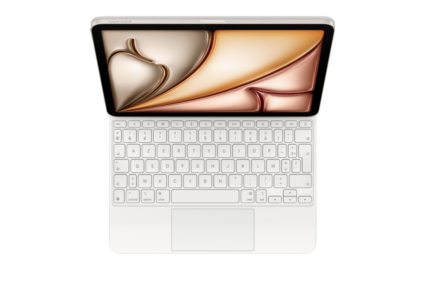 Le Magic Keyboard de l'iPad Air. © Apple