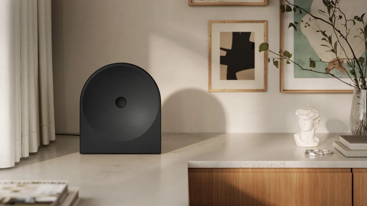 Clairement, la Music Studio 5 se veut discrète et très design, presque artistique © Samsung