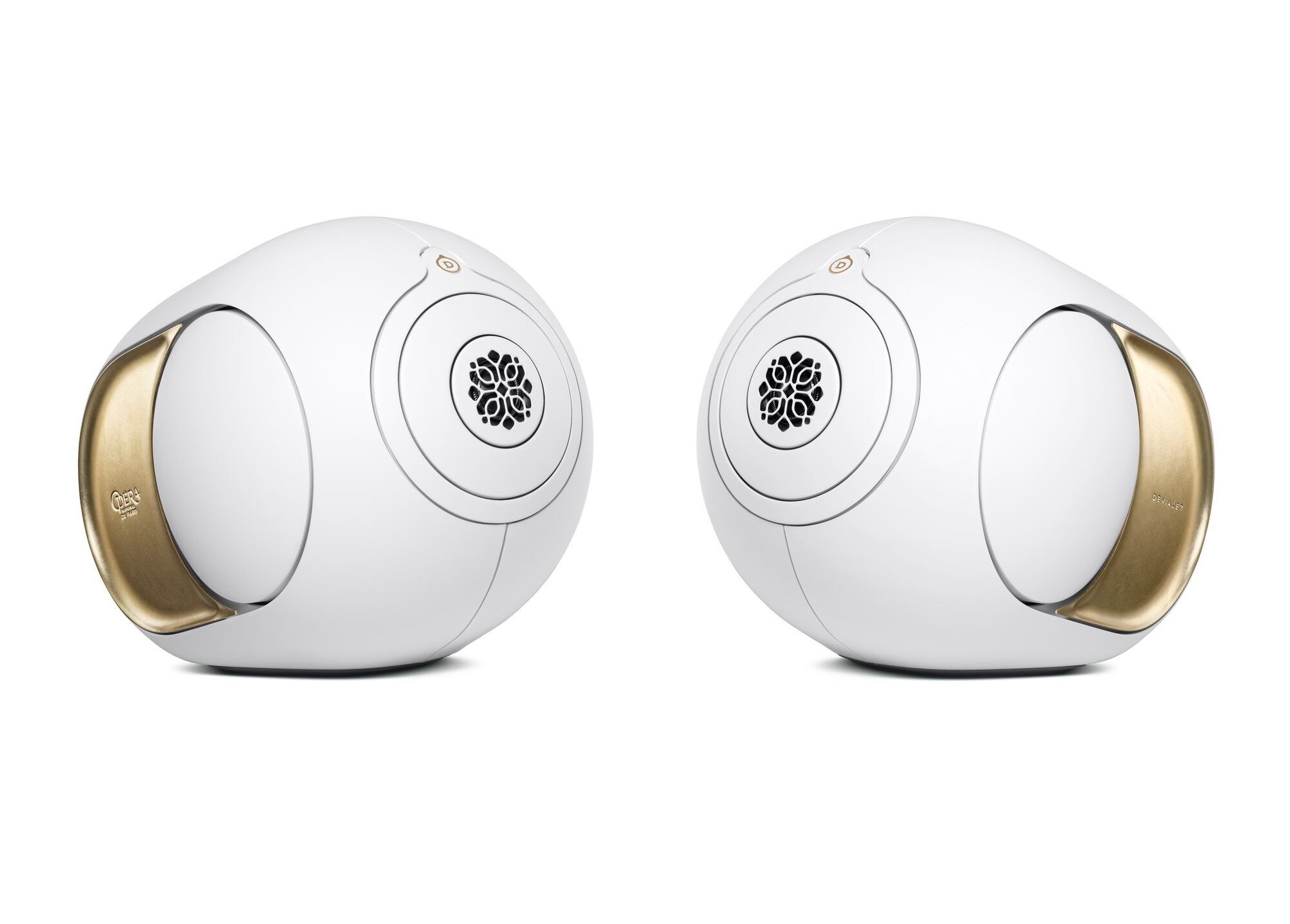 La version Opéra de Paris, avec flasques recouvertes de feuille d'or© Devialet