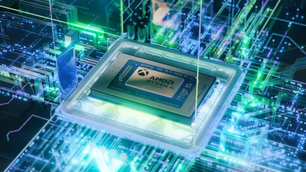 Le processeur AMD Ryzen AI Z2 Extreme anime la machine. ©AMD/ASUS