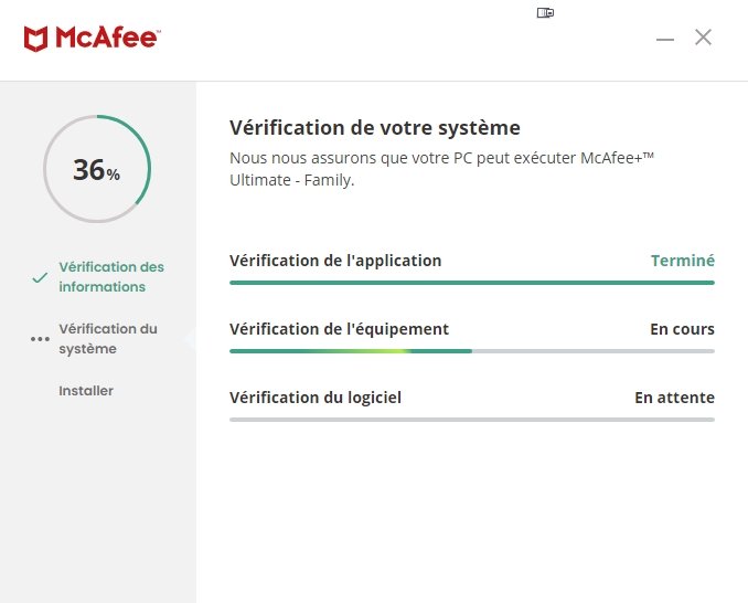 McAfee - Analyse de l'antivirus