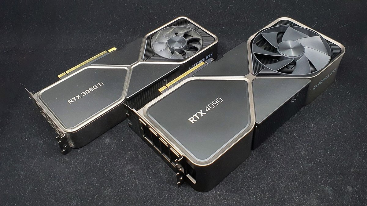 Les RTX 3080 Ti et 4090, pour illustration // © Nerces pour Clubic