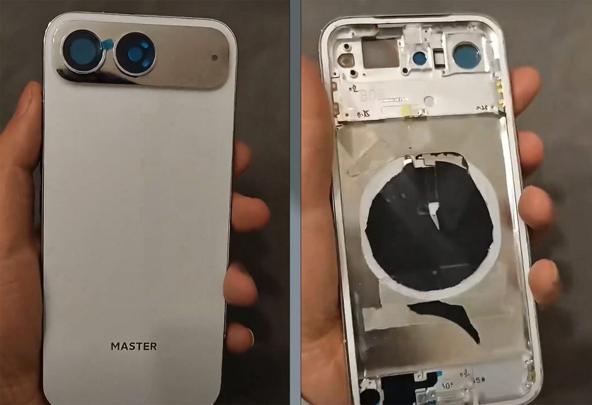 Le Xiaomi 17 Air ne verra jamais le jour, mais ce prototype nous donne une idée de ce que le constructeur chinois avait dans la tête. © Ice Universe/X© 