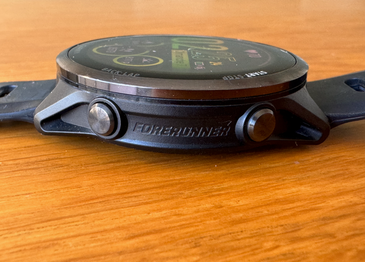Une tranche de Garmin 570 47mm ©Philippe Du Noyer pour Clubic