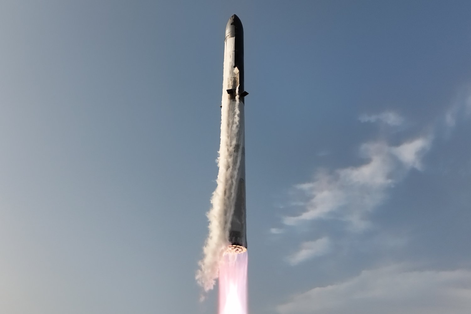 Starship lors de son lancement, ce 27 mai 2025. ©SpaceX