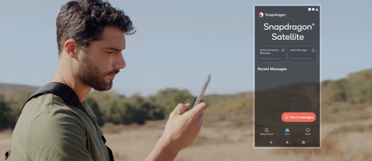C’en est (déjà) fini de la communication par satellite sur Android © Qualcomm