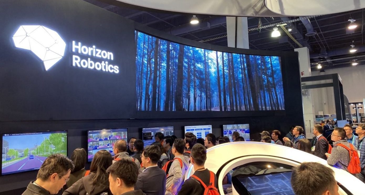 Stand d'Horizon Robotics au CES 2020 // © Horizon Robotics via TechCrunch