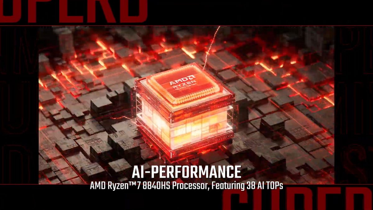 Le Ryzen 7 8840HS associe puissance CPU et GPU © Acer