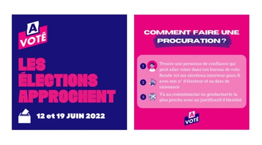 Voici un exemple des contenus pédagogiques qui seront diffusés sur Instagram et Facebook dans les prochains jours © Meta France