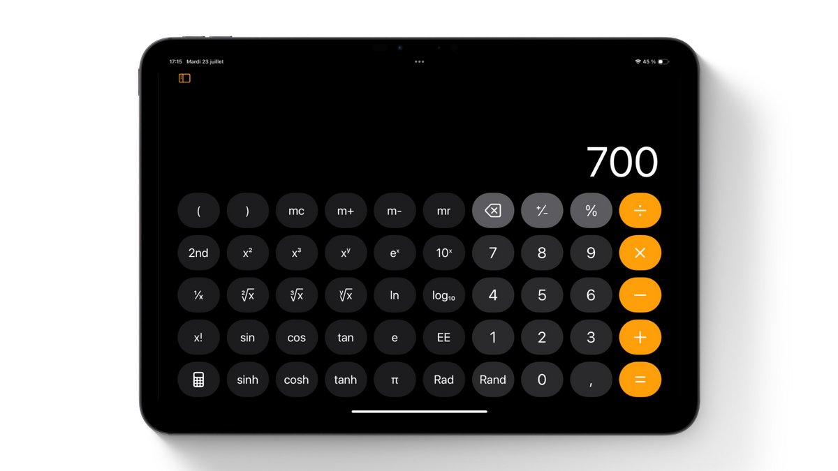 Une calculatrice scientifique pour les étudiants et les forts en maths © Clubic.com