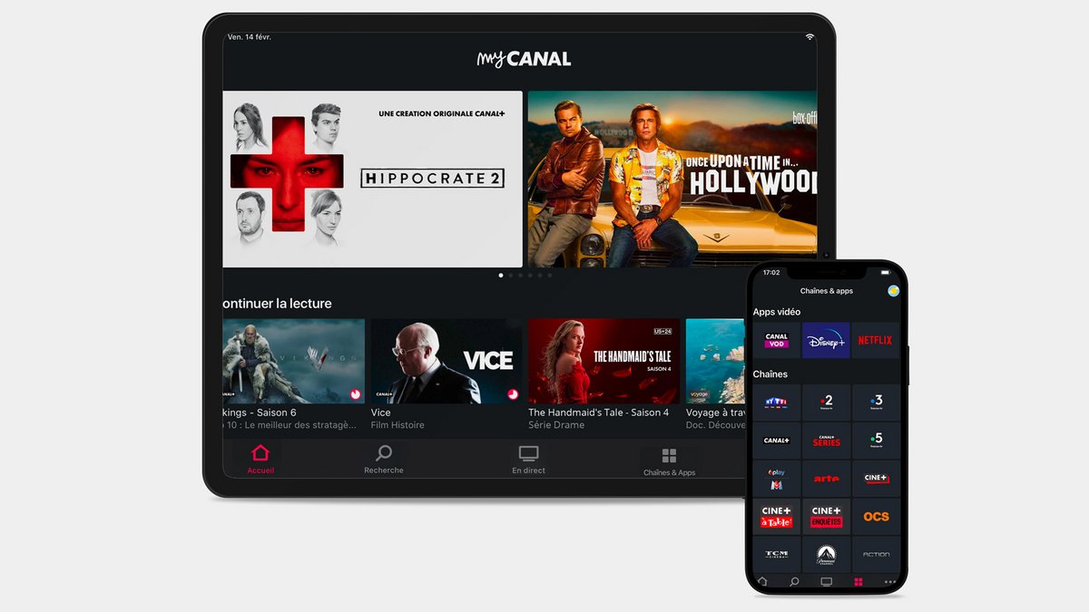 Canal+ - La section cinéma récent s'enrichit presque quotidiennement