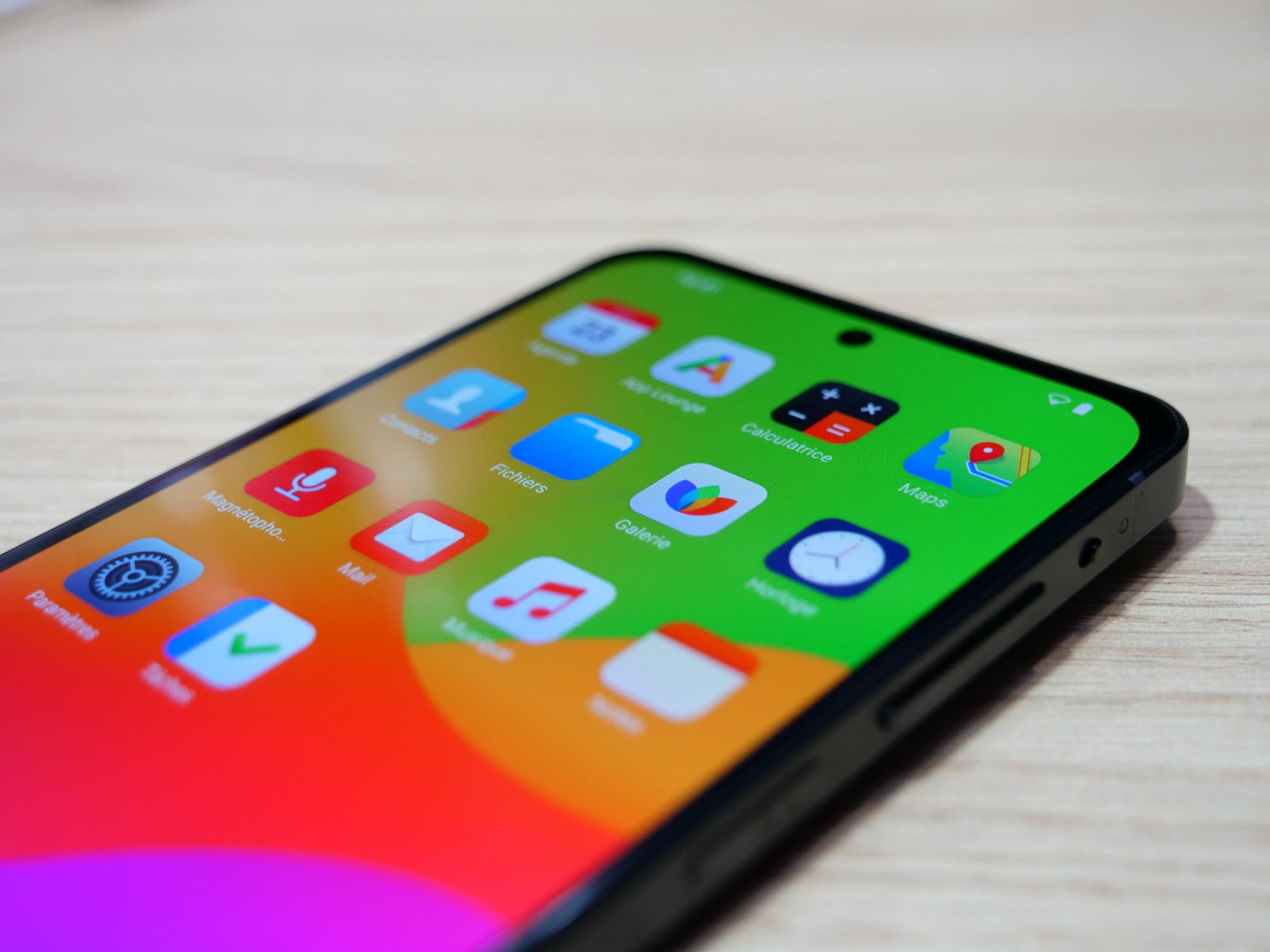 L'interface du Murena 2 © Alexandre Boero / Clubic