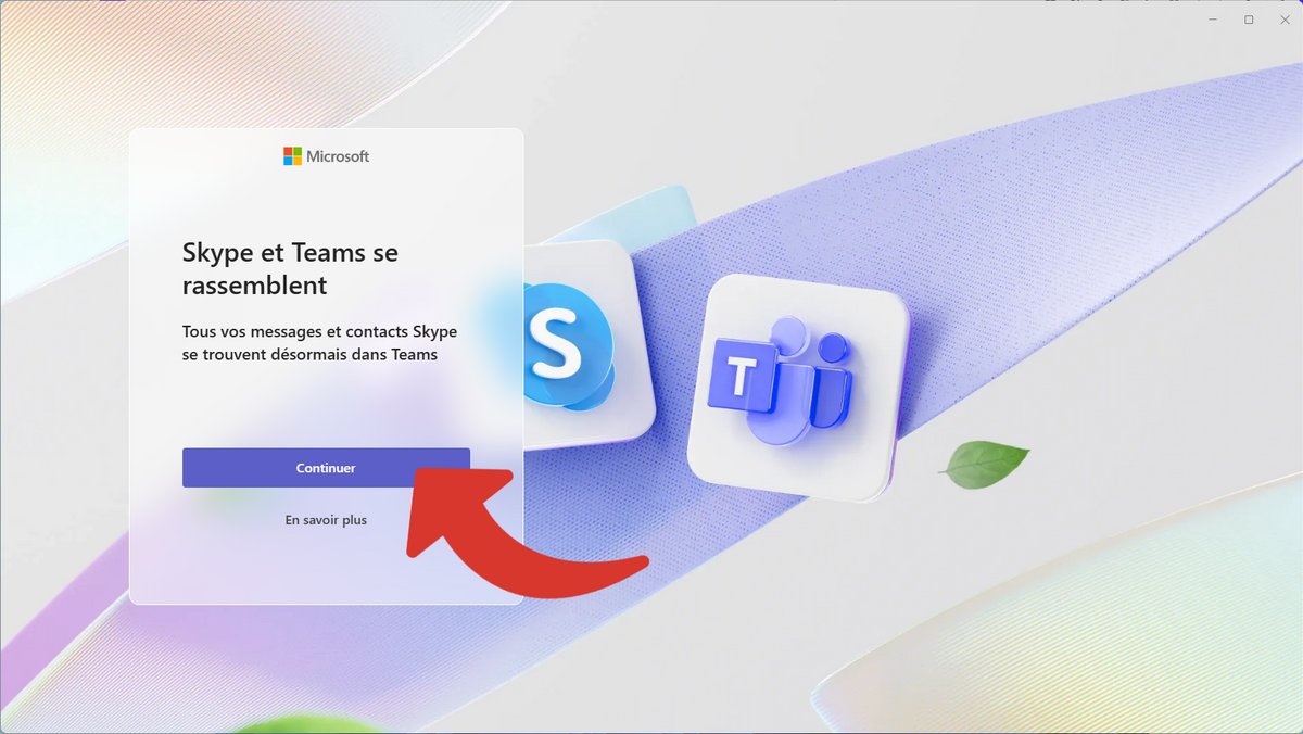 Skype et Teams se rassemblent © Clubic