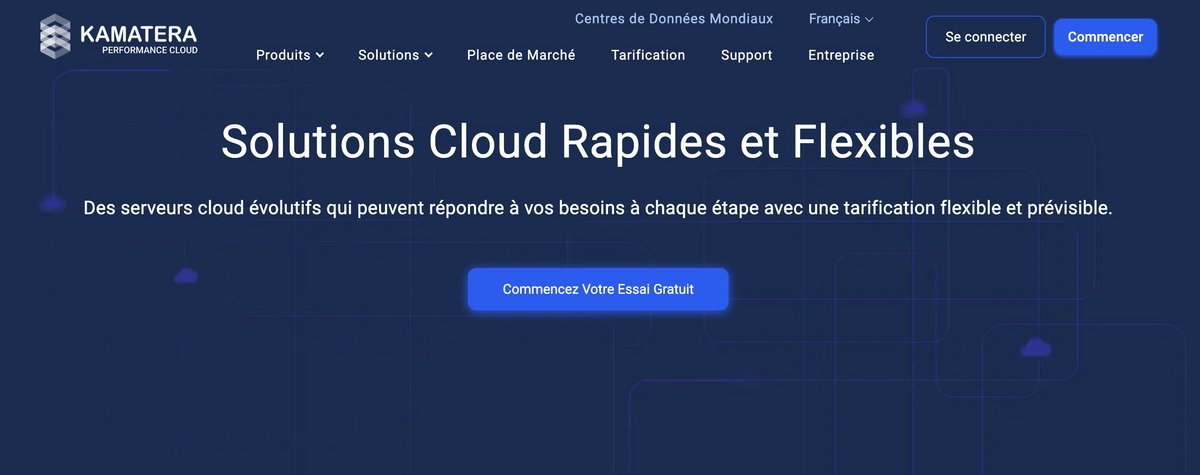 Près de 30 ans d'expérience dans la fourniture de services cloud. ©Kamatera