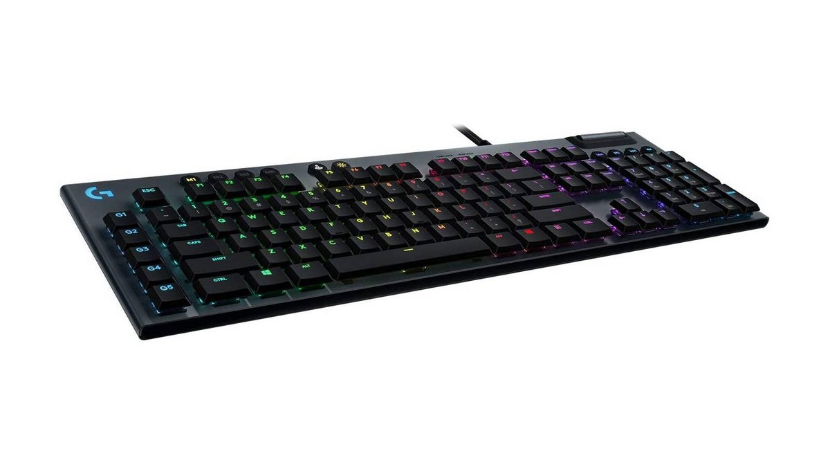 Un clavier gamer sans fil plat et de haut niveau par Logitech.