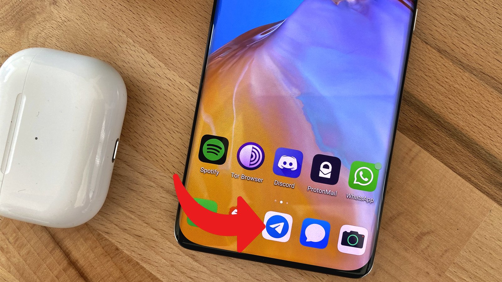 Telegram ouvrir application