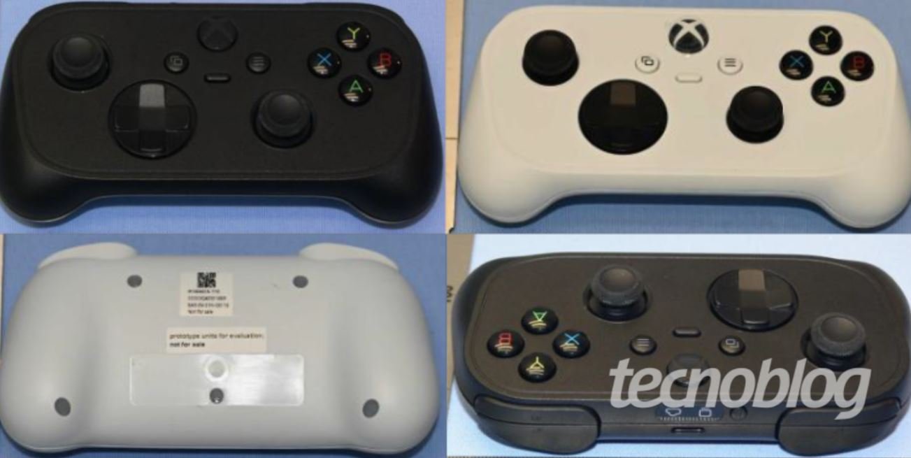 L'étonnante manette mise en lumière par Tecnoblog. ©Tecnoblog