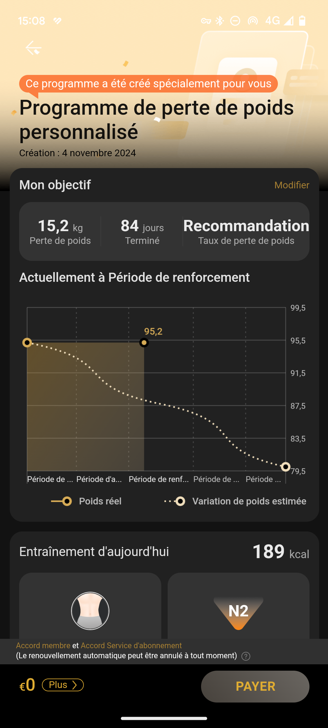 Huawei Santé - Programme Stay Fit