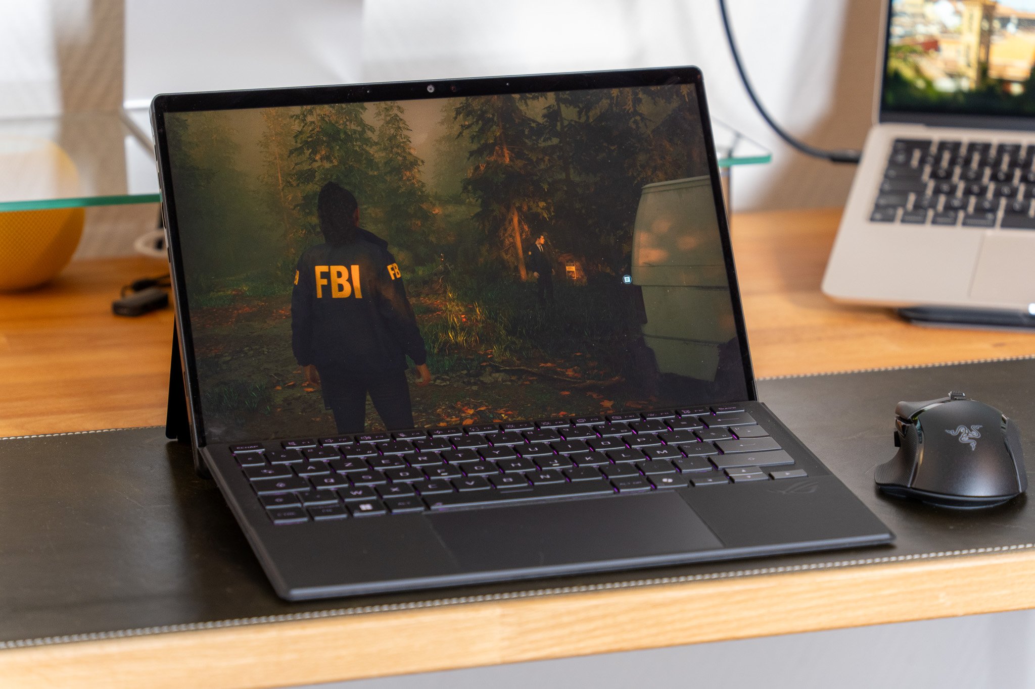 La tablette hybride Asus ROG Flow Z13 (2025).©Nathan Le Gohlisse pour Clubic