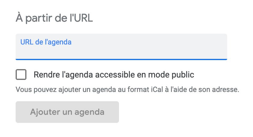 Google Agenda