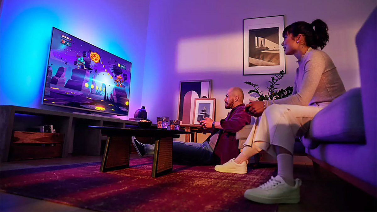 La TV 4K Ambilight Philips 70PUS8506