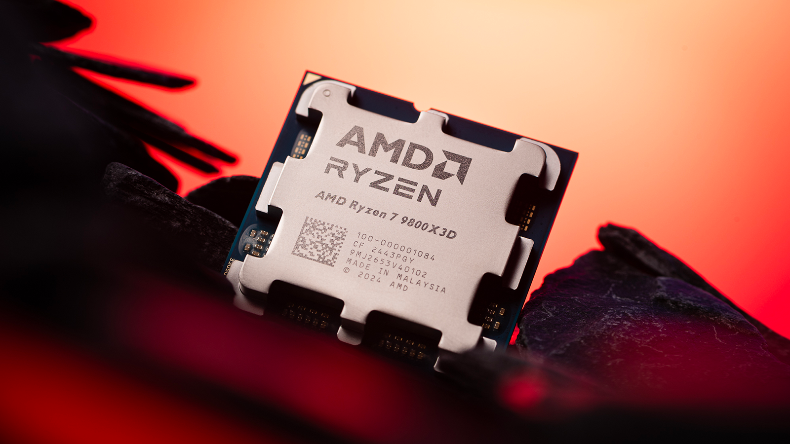 Le Ryzen 7 9800X3D devrait bientôt être débordé par le Ryzen 7 9850X3D, à peine plus rapide. ©Nerces pour Clubic