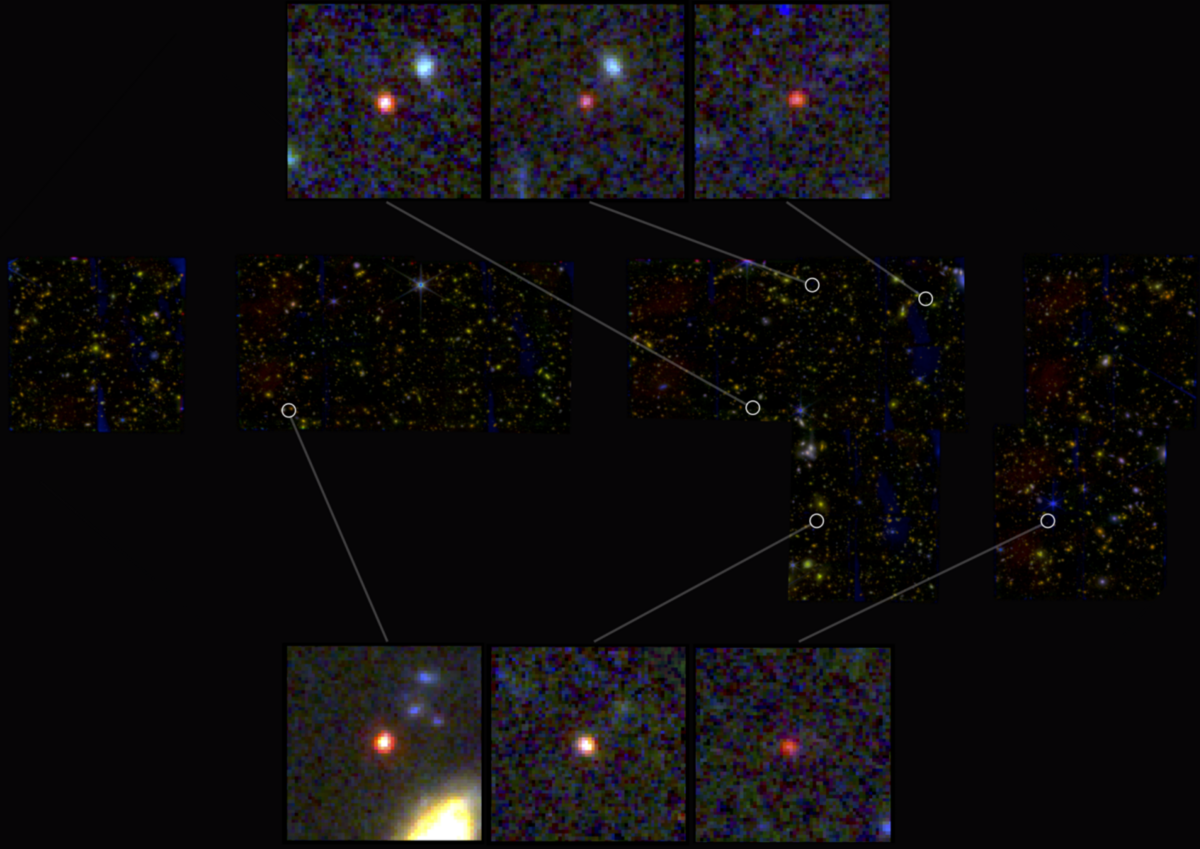 NASA, ESA, CSA, I. Labbe (Swinburne University of Technology). Image : G. Brammer (Niels Bohr Institute’s Cosmic Dawn Center at the University of Copenhagen)