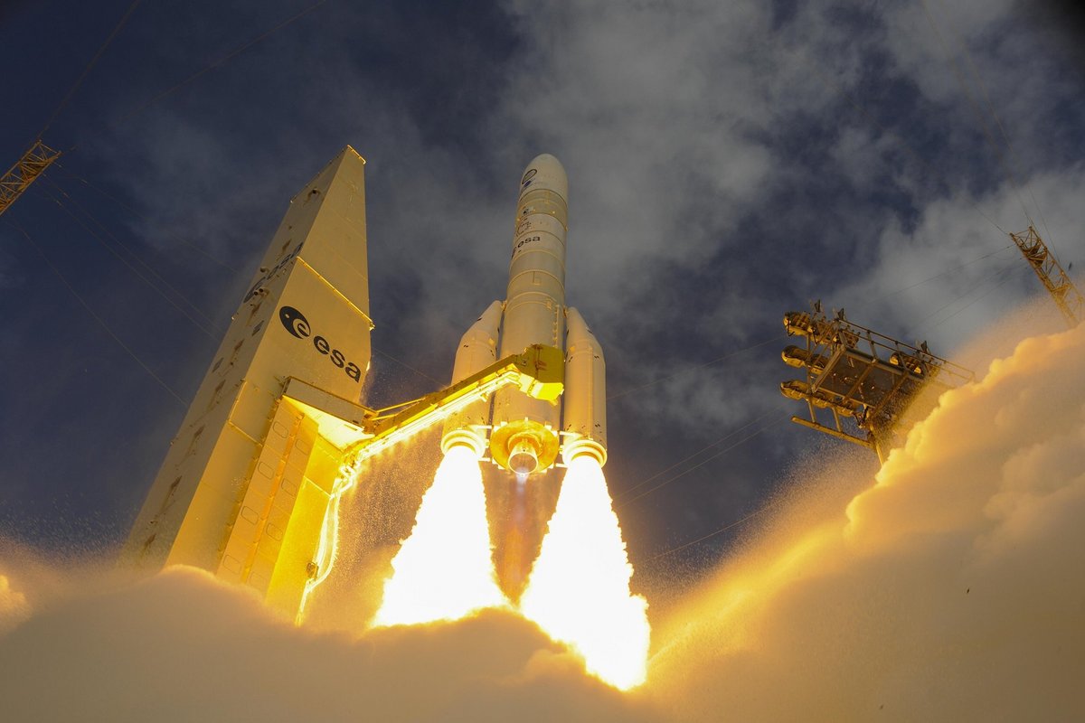 Le décollage inaugural d'Ariane 6 est pour l'instant le seul de l'Europe spatiale en 2024 © ESA / S. Corvaja
