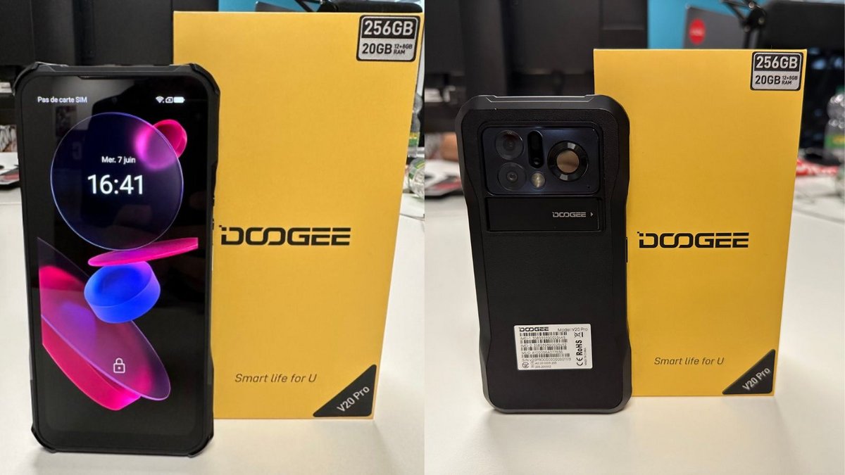 doogee front et back