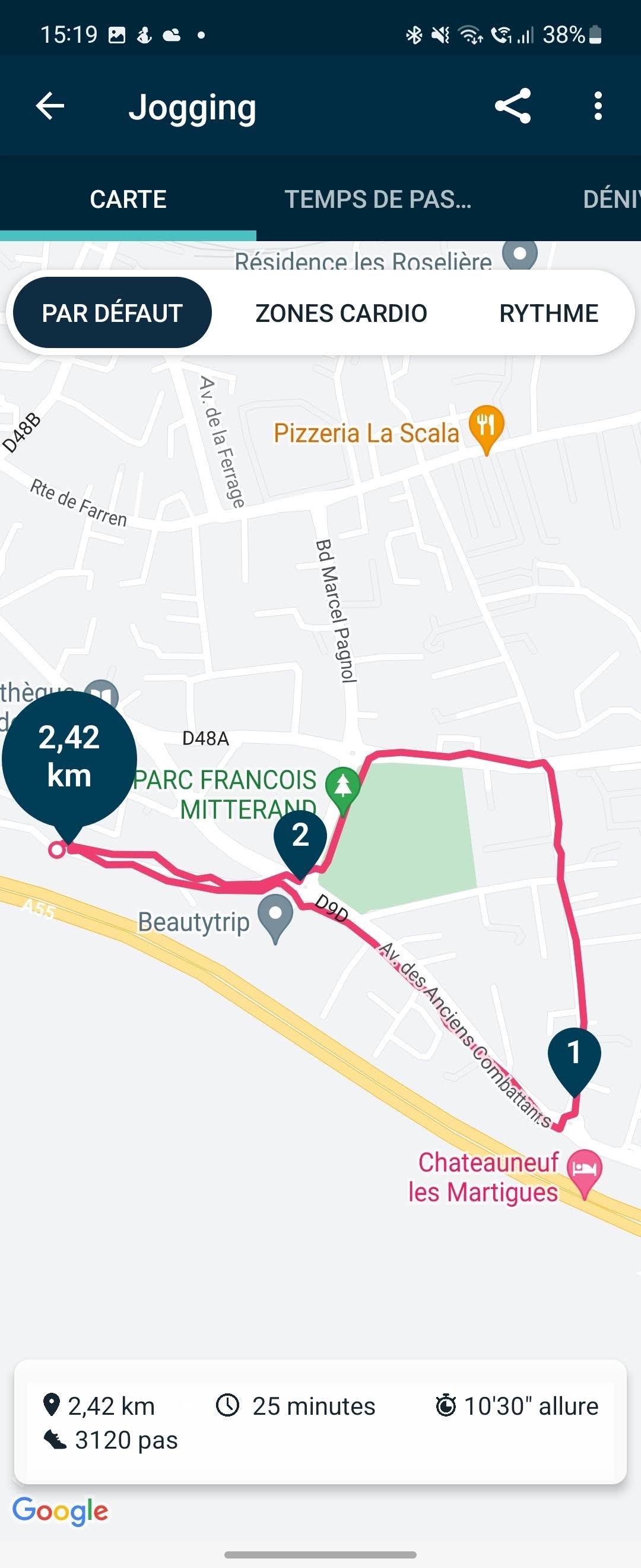 Fitbit - Exercice 3