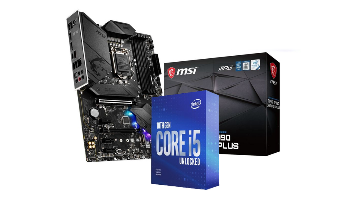 intel i5-10400f et mpg z490