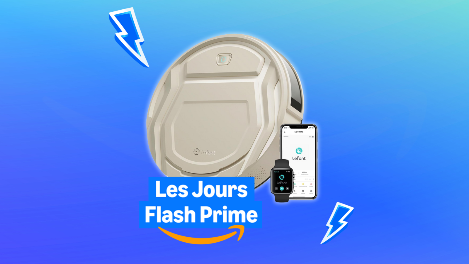 Bon plan Prime Day : un robot aspirateur efficace à moins de 100 €, c’est possible chez Amazon © clubic