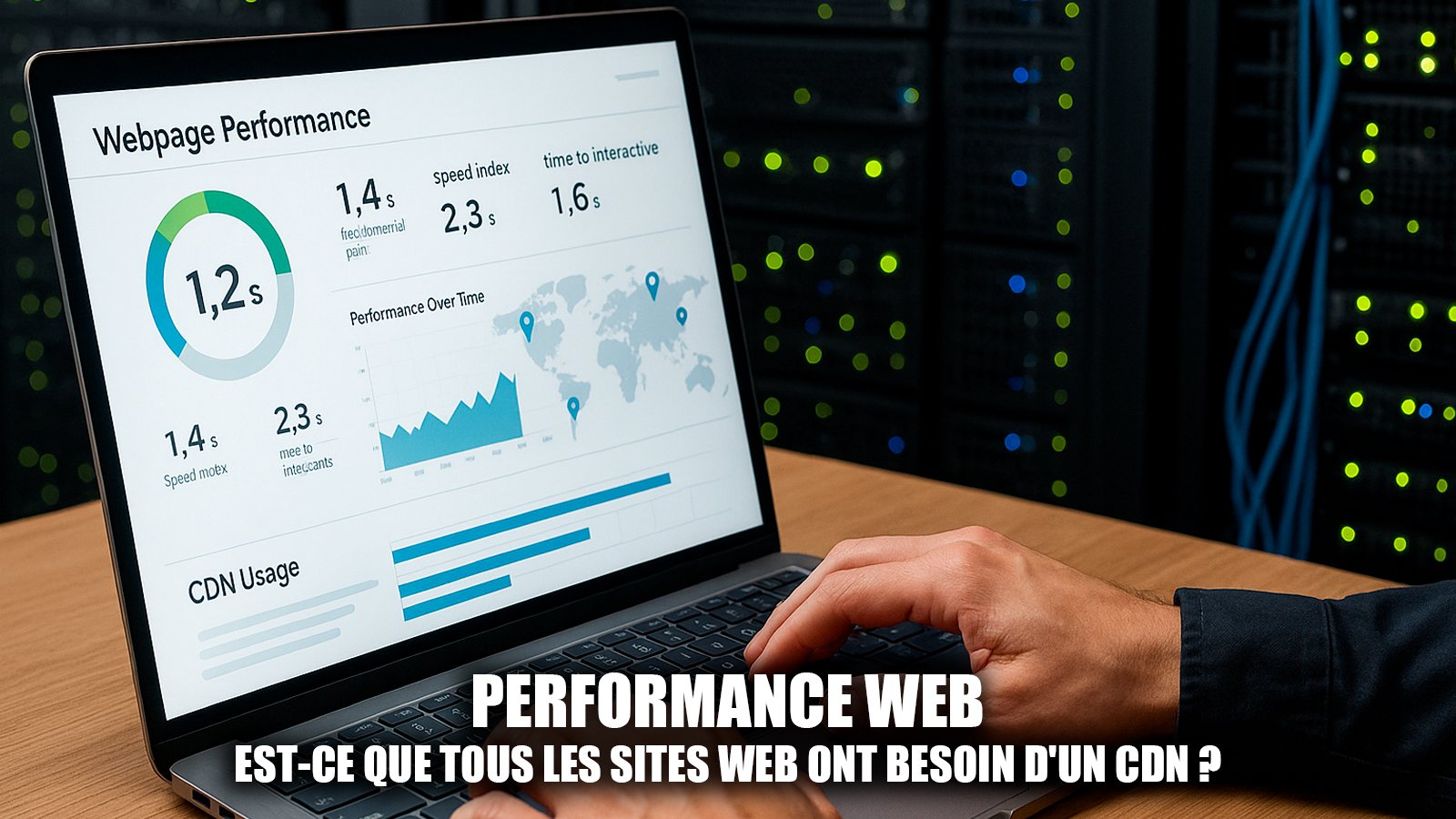 Un CDN accélère le chargement des pages en répartissant le contenu sur plusieurs serveurs, mais son utilité dépend du trafic et des besoins spécifiques de chaque site - © Axel Reghis | OpenAI