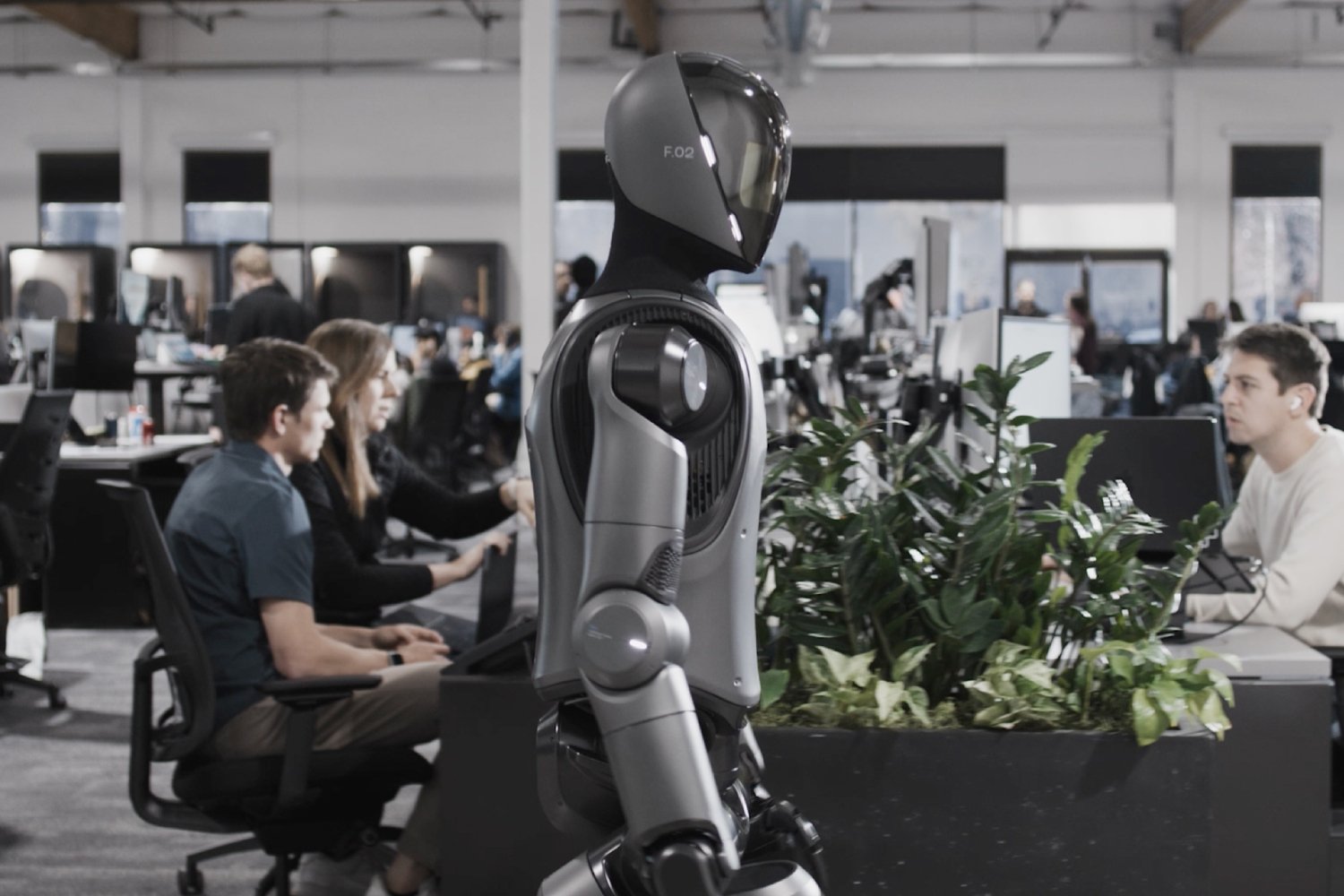 Le robot humanoïde de Figure AI. ©Figure AI