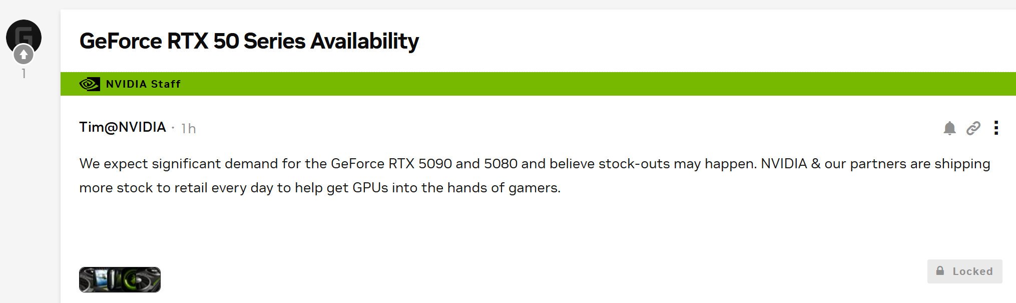 Le billet de blog de NVIDIA © NVIDIA