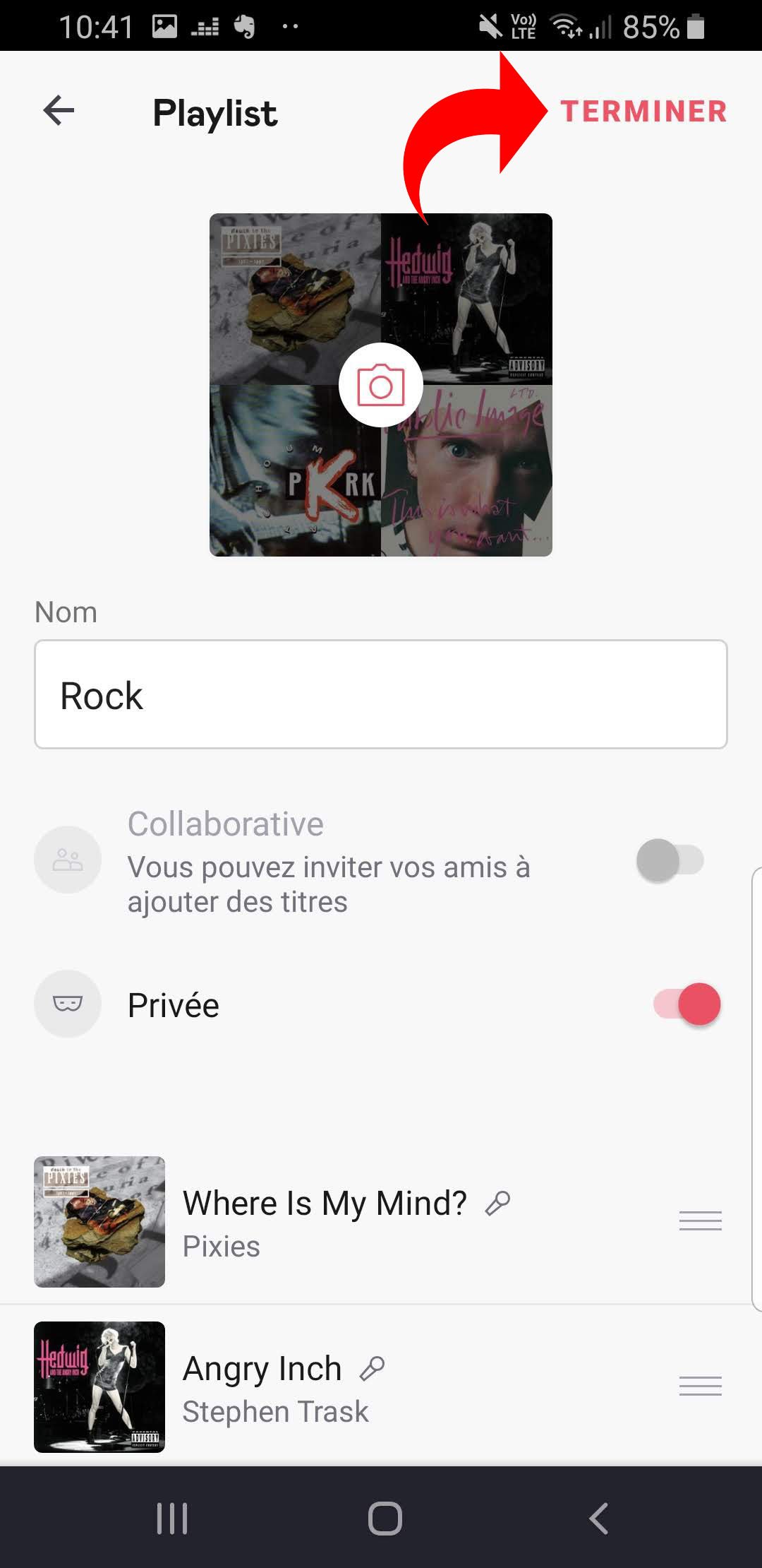 Playlists Deezer