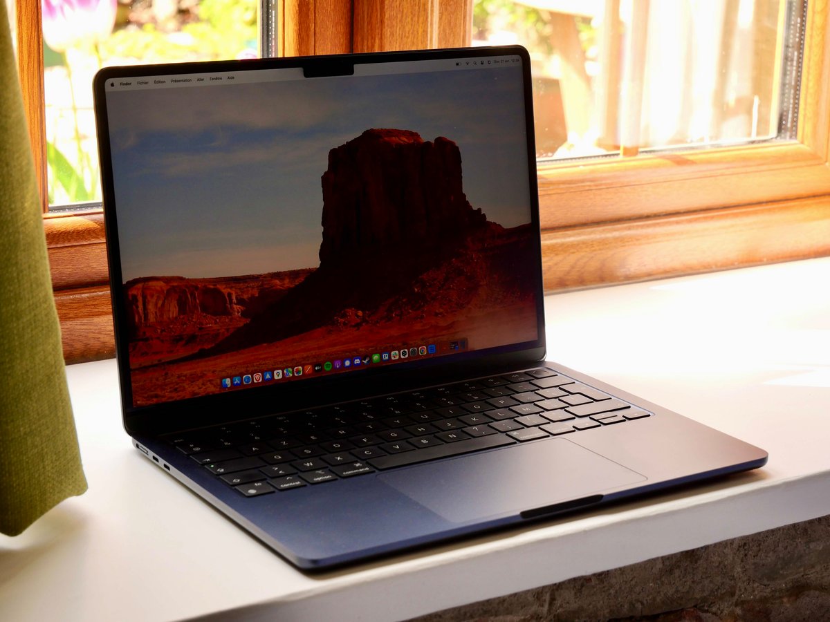 Le MacBook Air devra s'en tenir à l'IPS encore un moment // © Nathan Le Gohlisse pour Clubic