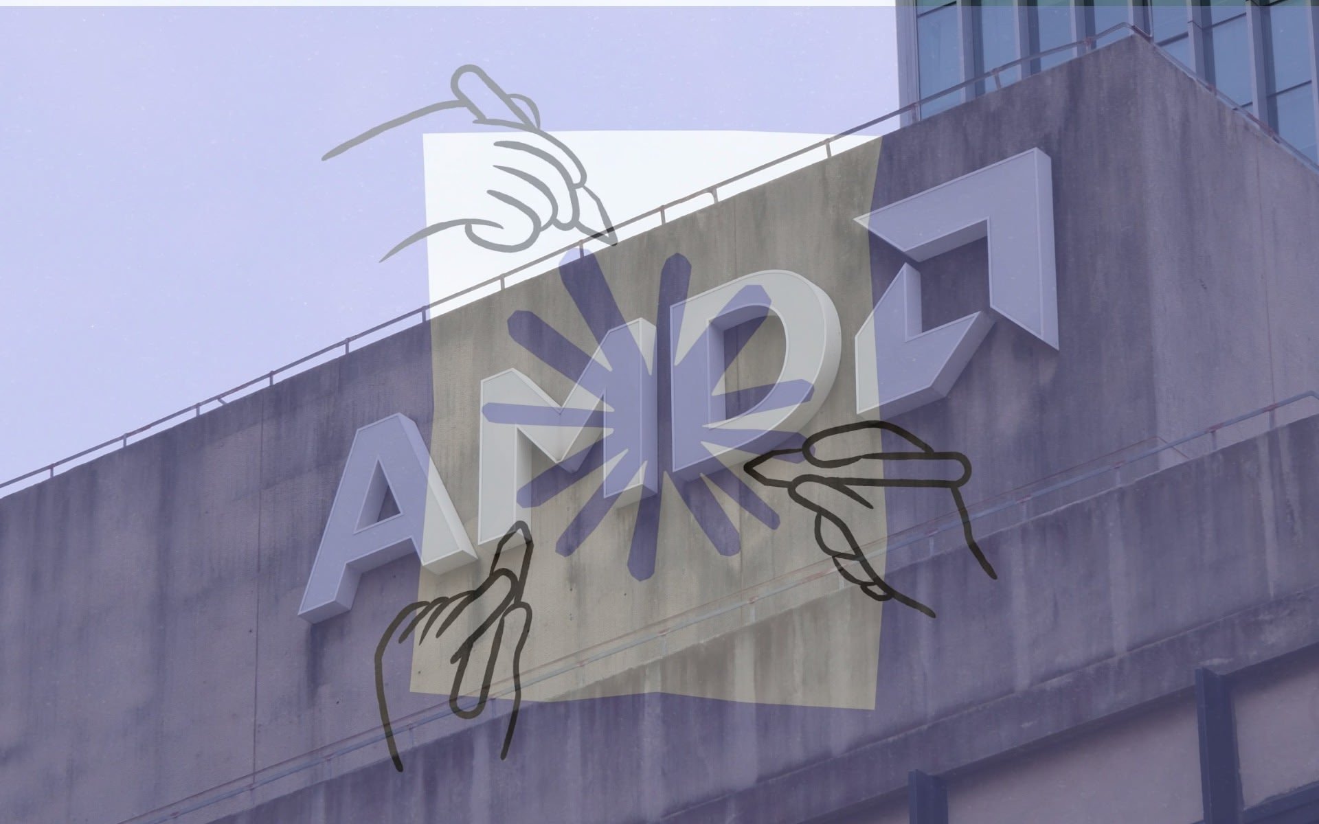 Claude x AMD © Naïm BADA/Shutterstock