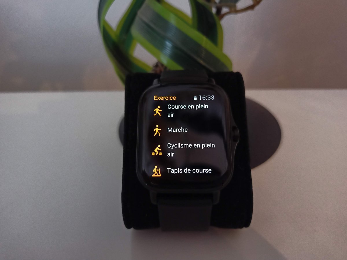 Amazfit GTS 2 - Liste activités