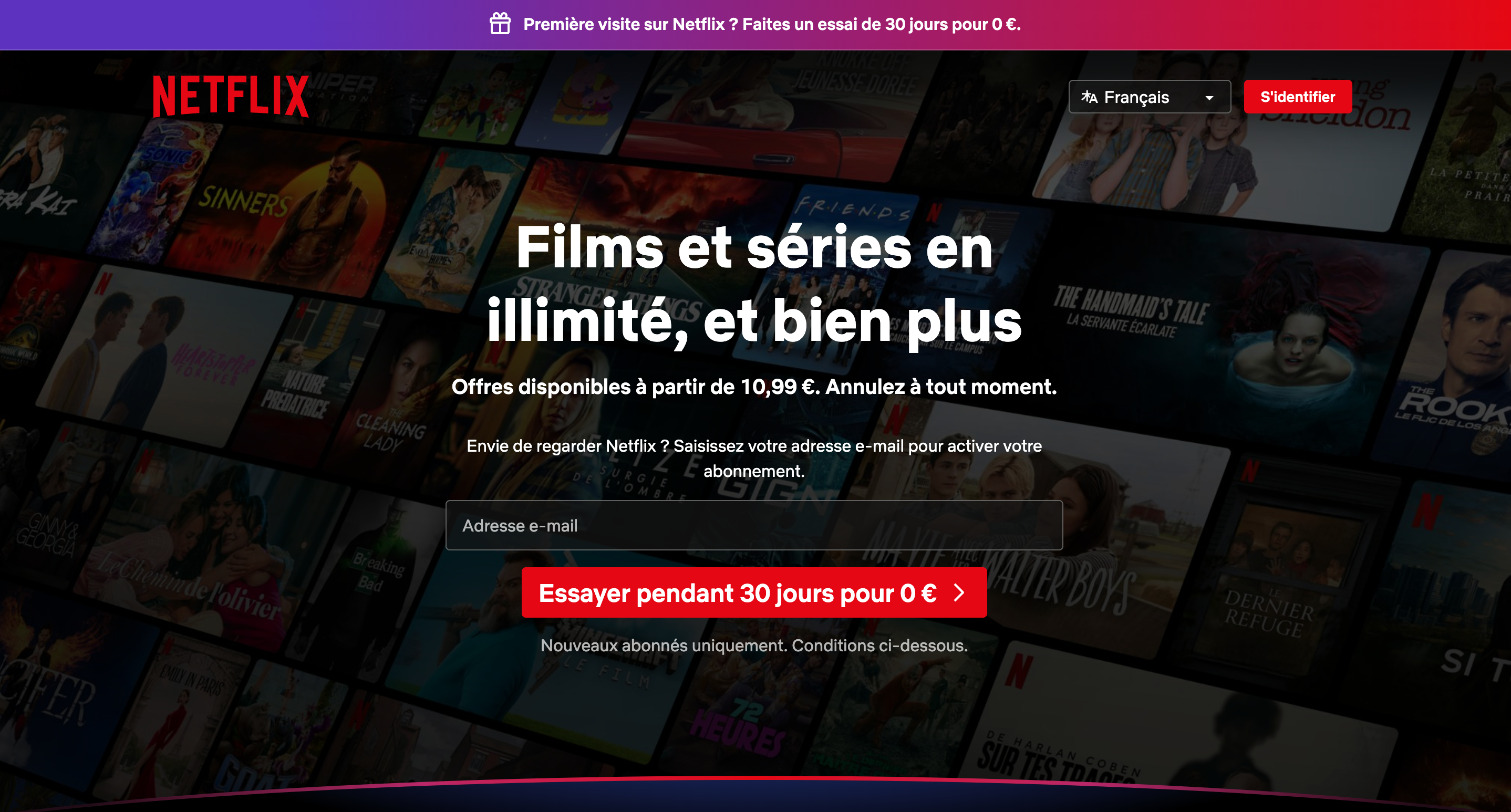 © Capture écran Clubic - Netflix