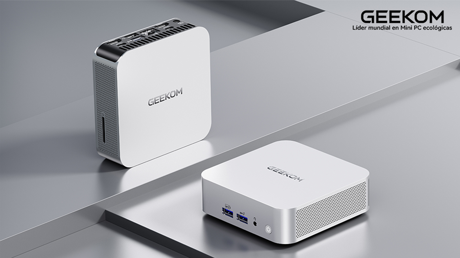 Vous pouvez connecter jusqu'à 4 écrans à ce mini PC ©Geekom