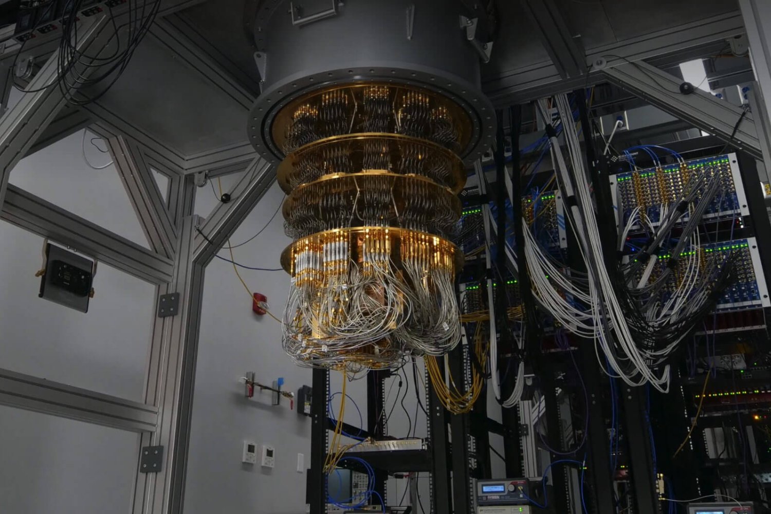 Un ordinateur quantique de Google. © Google